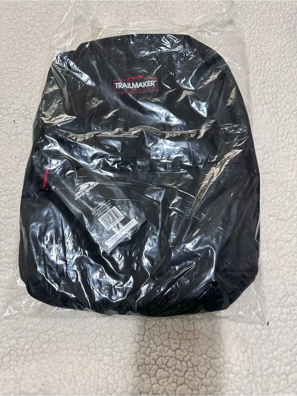 TrailMaker Men's Black Everyday Backpack